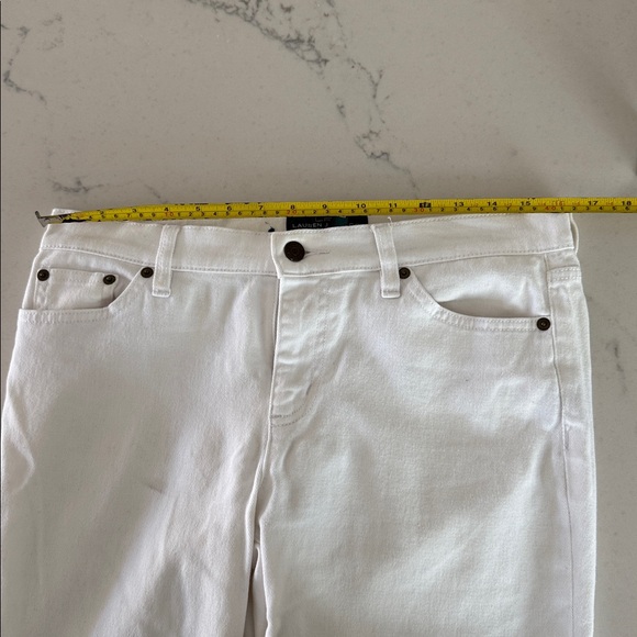 Ralph Lauren white classic straight jeans - Picture 6 of 6